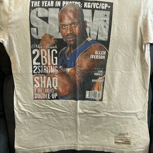 Magazine Graphic Men's Shirt - Cream